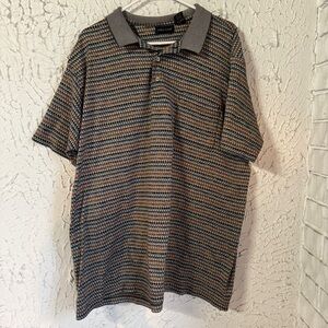 Y2K Boxy Men’s Multicolor Polo Shirt